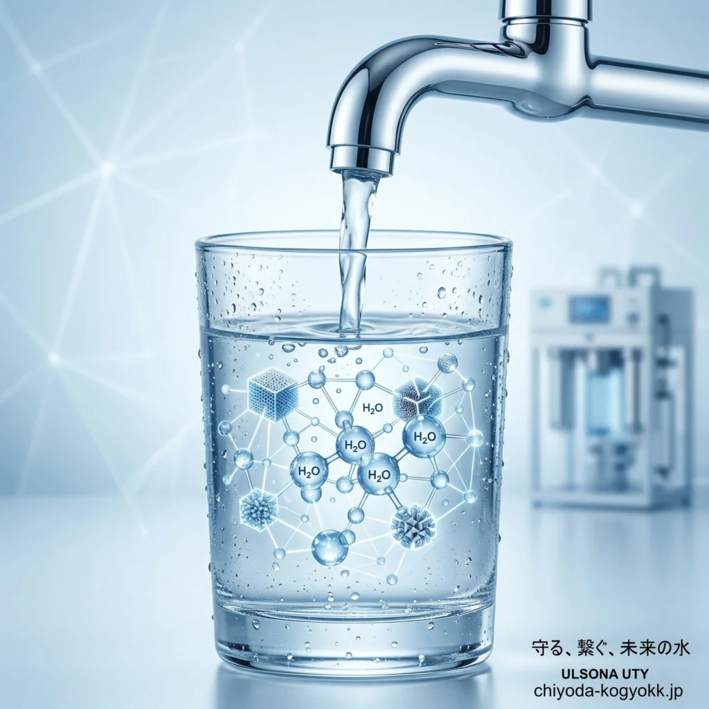 安心安全なお水のイメージ画像。